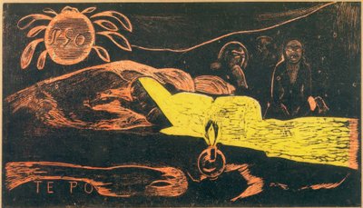 Te Po by Paul Gauguin